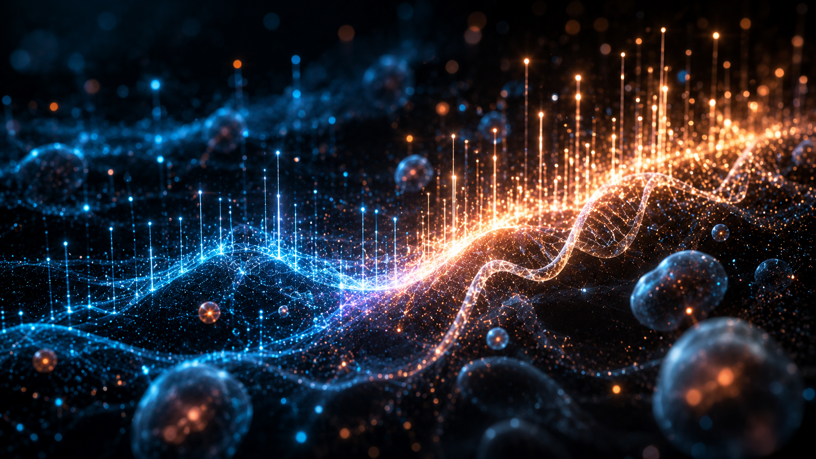 Copper peptide research and gene expression concept — Titanborn Research