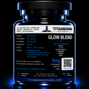 GLOW Blend — BPC-157 + TB-500 + GHK-Cu